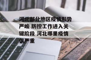 河北部分地区疫情形势严峻 防控工作进入关键阶段 河北哪里疫情很严重