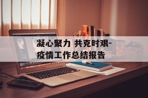 凝心聚力 共克时艰-疫情工作总结报告